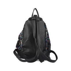Rieker Bags-| Backpack Black Pattern