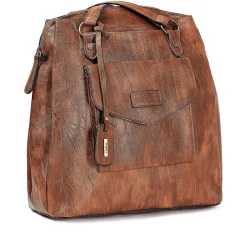 Rieker Bags-| Backpack Coffee Brown