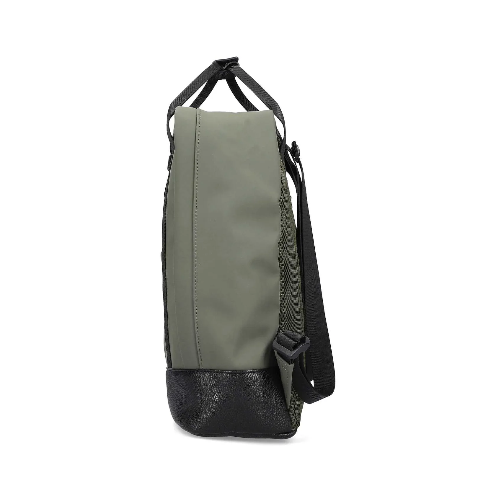 Rieker Bags-| Backpack Khaki Green-Black