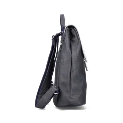 Rieker Bags-| Backpack Navy Blue-Pure White