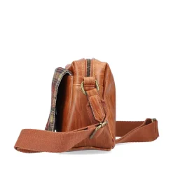 Rieker Bags-| Caramel Brown Check Handbag