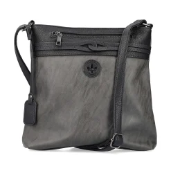 Rieker Bags-| Handbag Granite Gray-Black