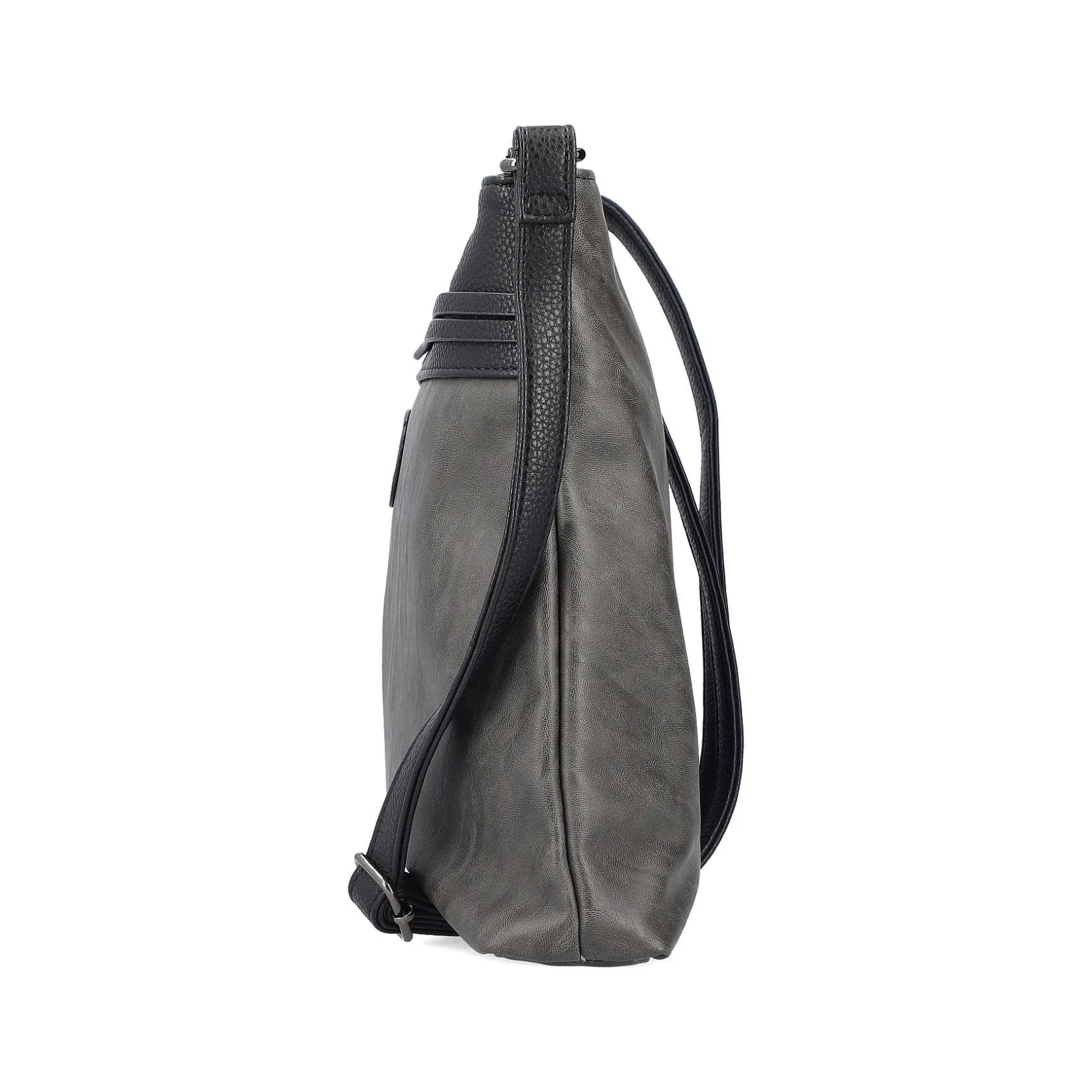Rieker Bags-| Handbag Granite Gray-Black