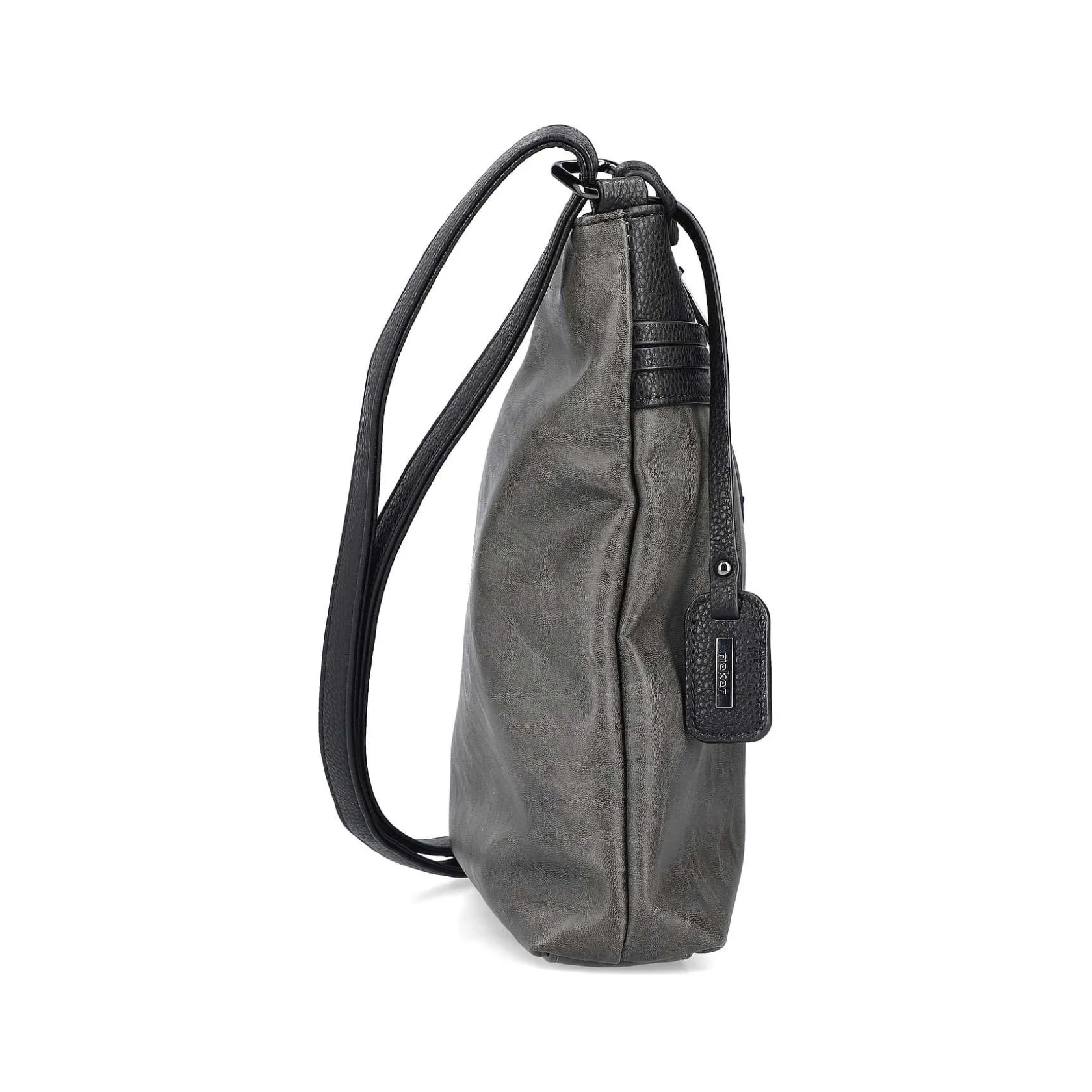 Rieker Bags-| Handbag Granite Gray-Black