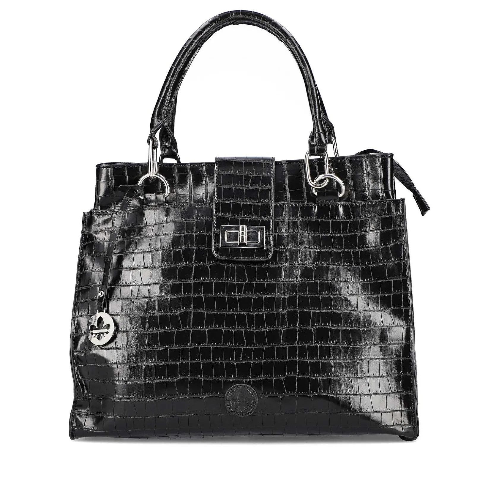 Rieker Bags-| Handbag Jet Black