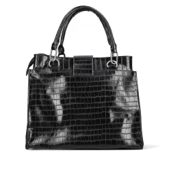 Rieker Bags-| Handbag Jet Black