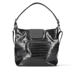 Rieker Bags-| Handbag Jet Black