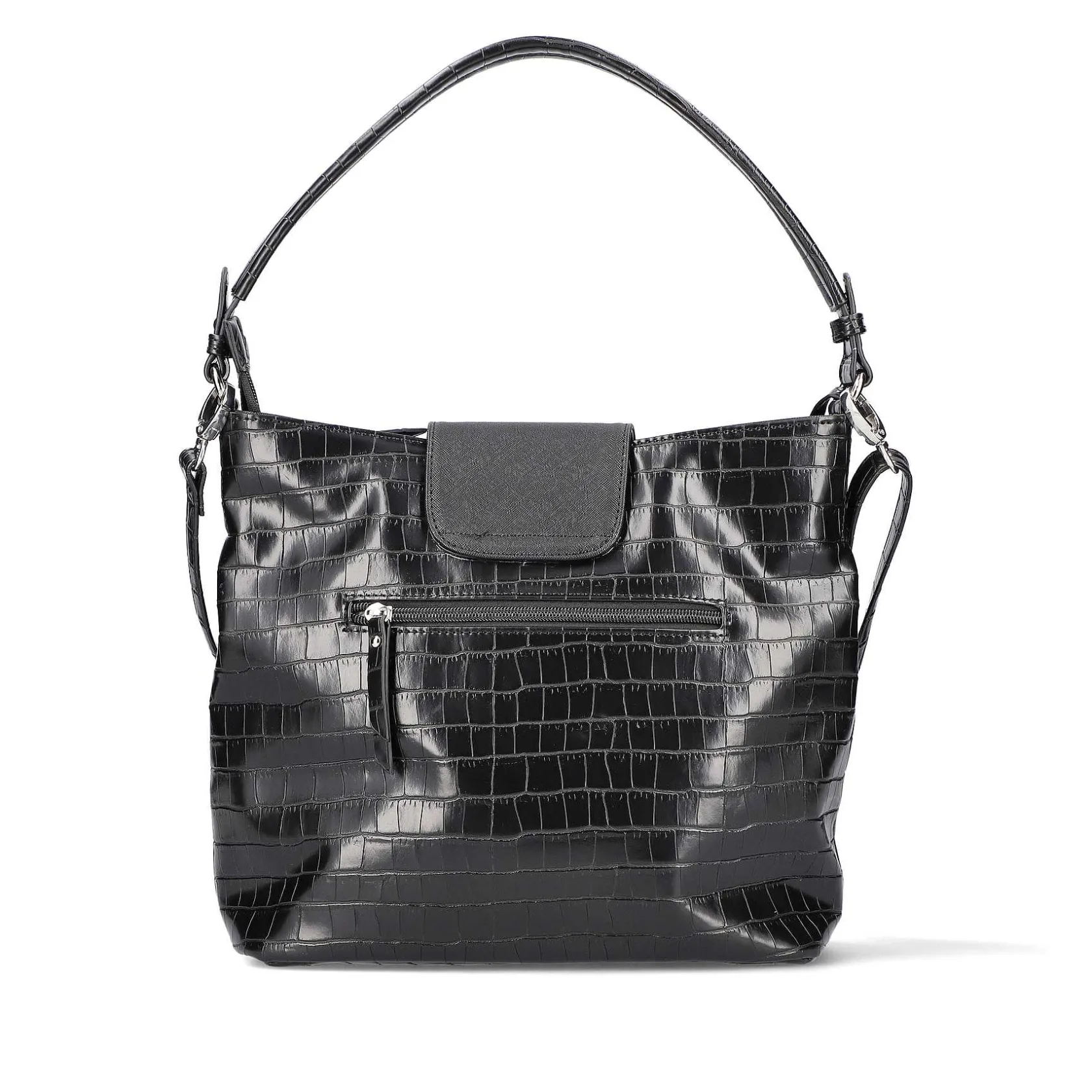 Rieker Bags-| Handbag Jet Black