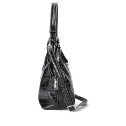 Rieker Bags-| Handbag Jet Black
