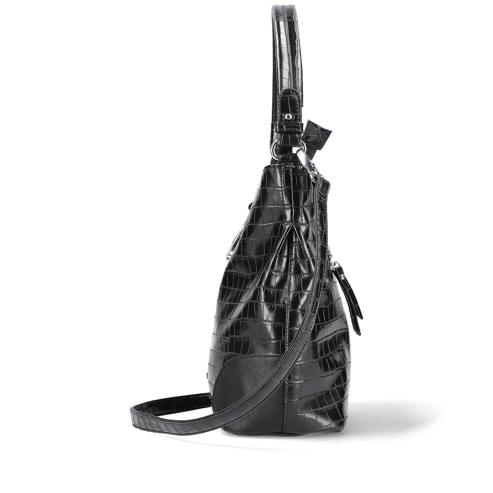 Rieker Bags-| Handbag Jet Black