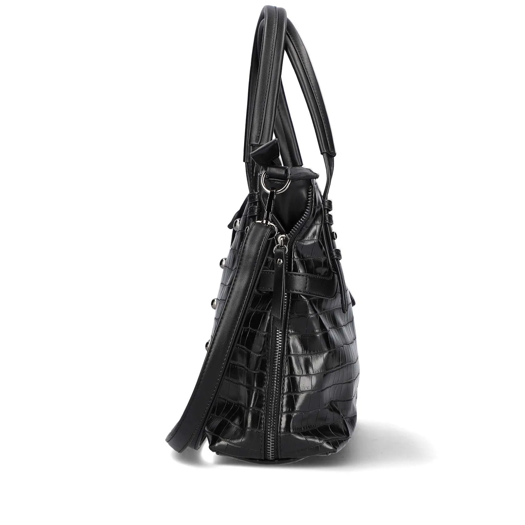 Rieker Bags-| Handbag Jet Black