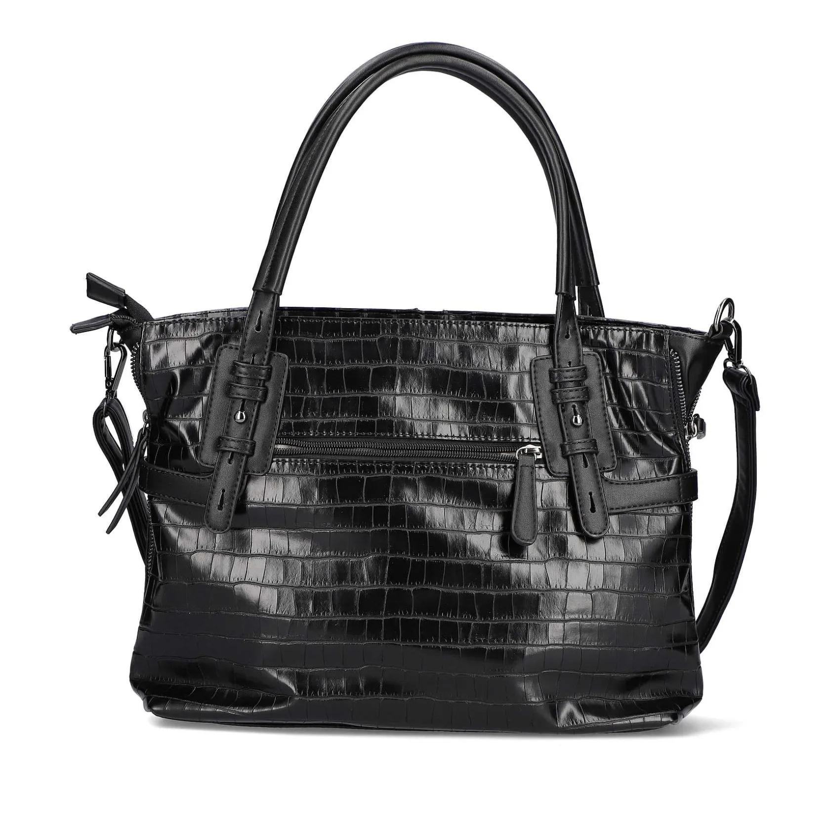 Rieker Bags-| Handbag Jet Black