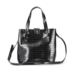 Rieker Bags-| Handbag Jet Black