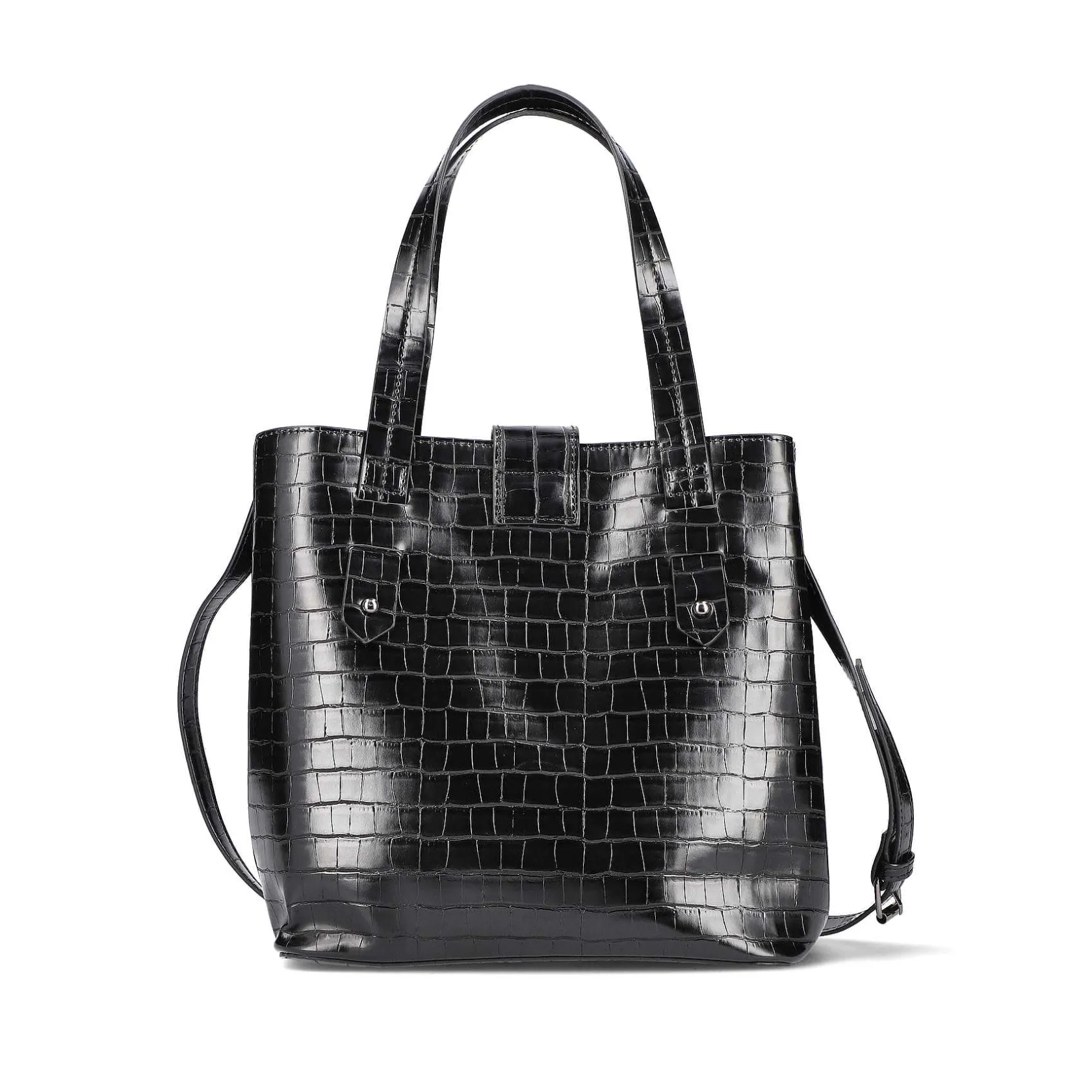 Rieker Bags-| Handbag Jet Black