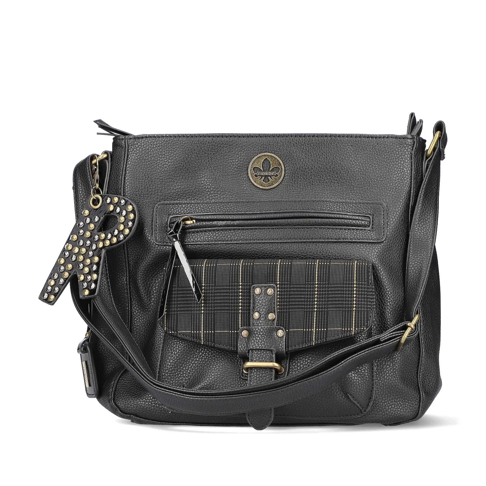 Rieker Bags-| Handbag Jet Black