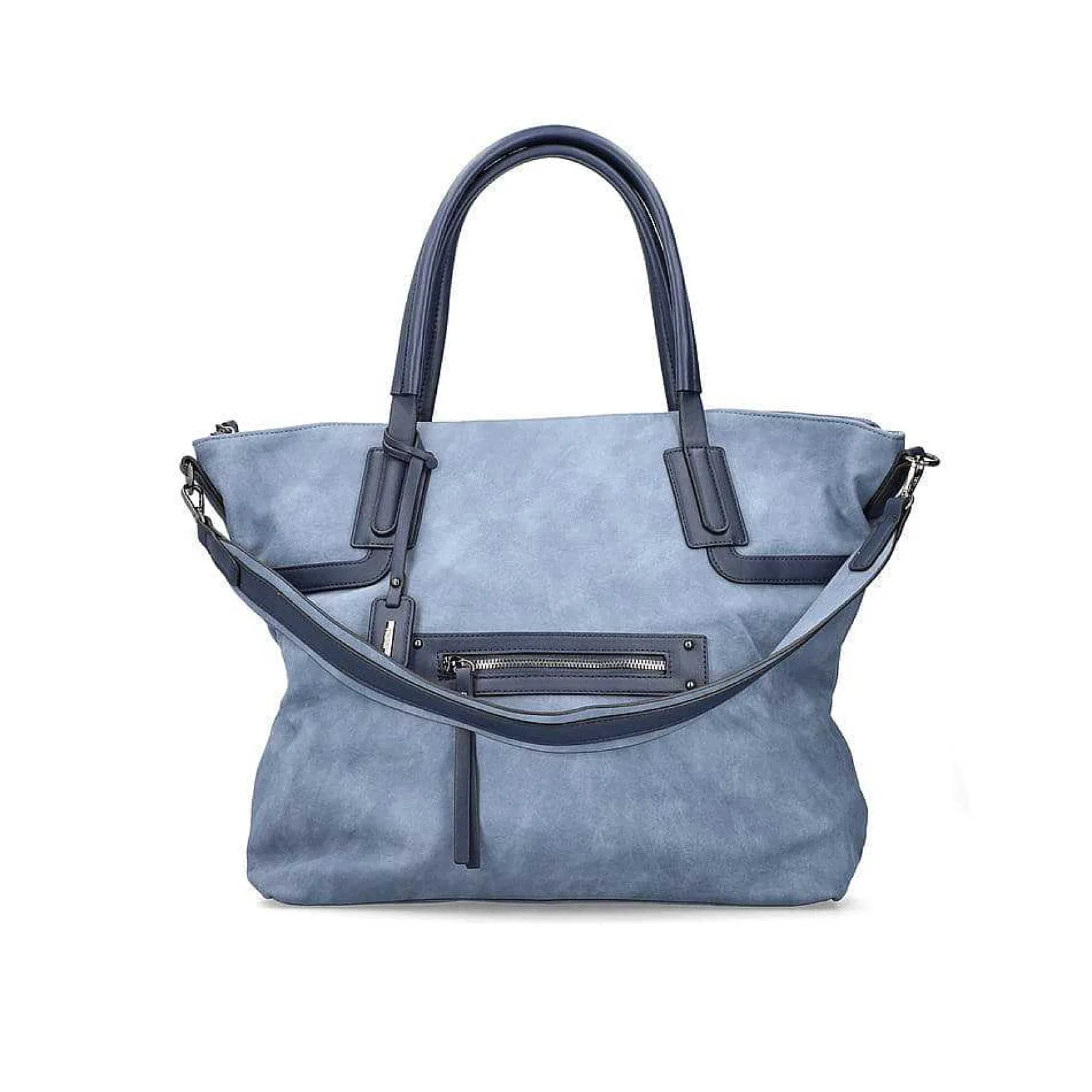 Rieker Bags-| Shopper Slate Blue