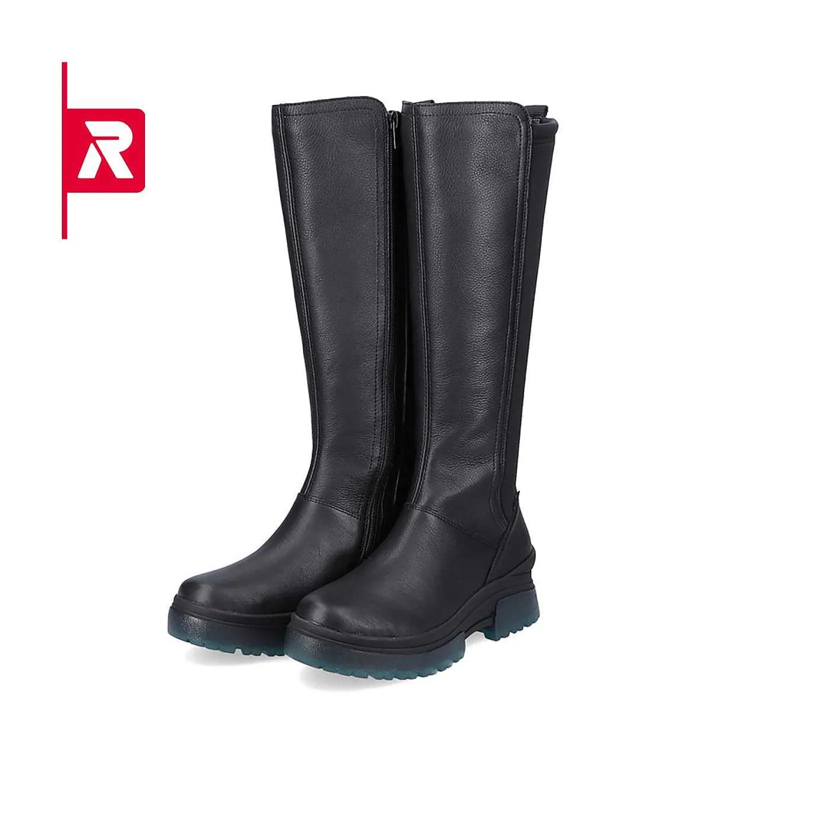 Rieker Ankle Boots & Boots-Evolution Women'S High-Shaft Boots Midnight Black