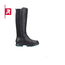 Rieker Ankle Boots & Boots-Evolution Women'S High-Shaft Boots Midnight Black