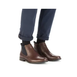 Rieker Boots-Men'S Chelsea Boots Chestnut Brown