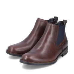 Rieker Boots-Men'S Chelsea Boots Chestnut Brown