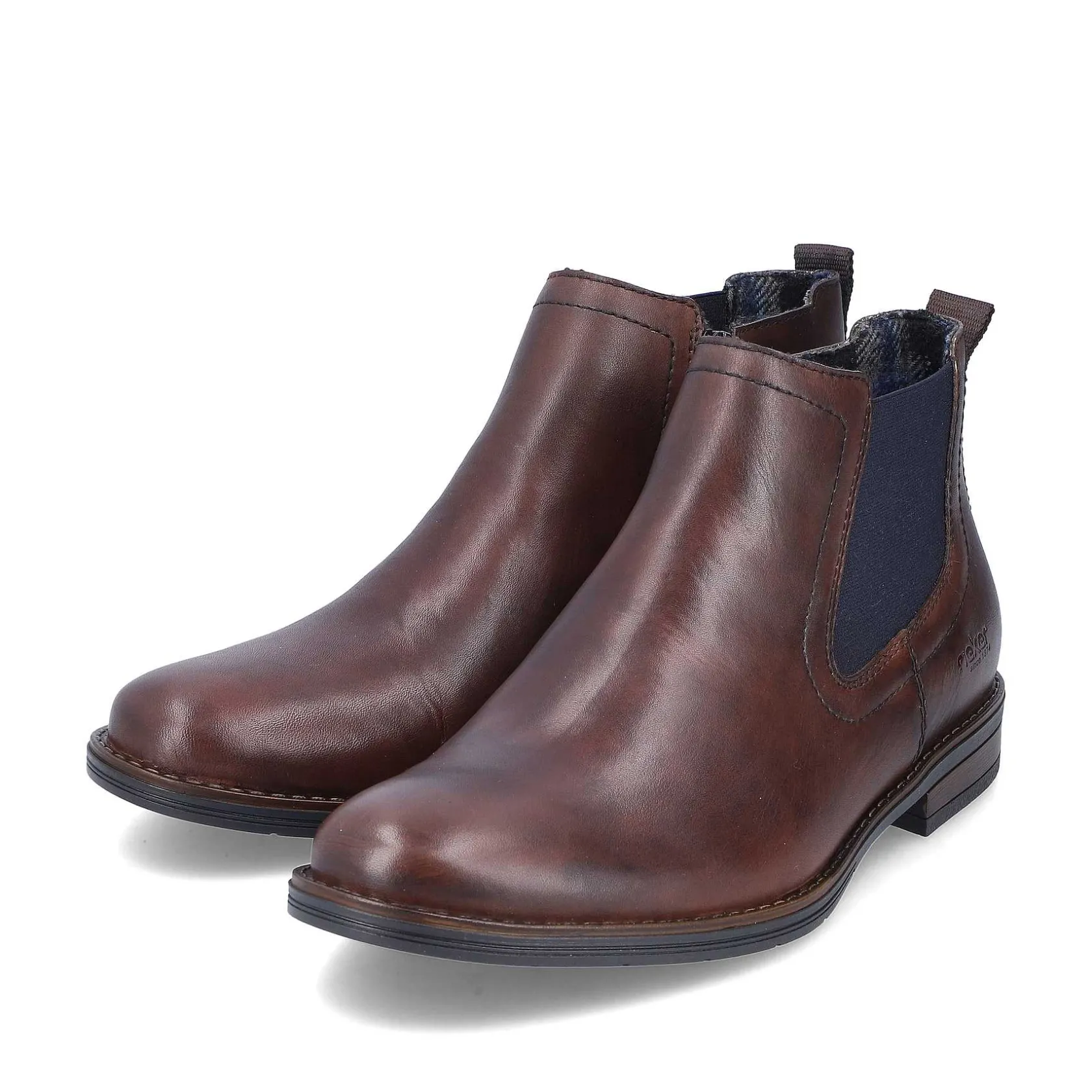 Rieker Boots-Men'S Chelsea Boots Chestnut Brown