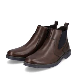 Rieker Boots-Men'S Chelsea Boots Dark Brown