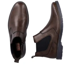 Rieker Boots-Men'S Chelsea Boots Dark Brown