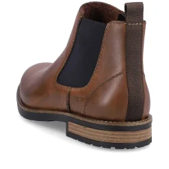 Rieker Boots-Men'S Chelsea Boots Nut Brown-Black