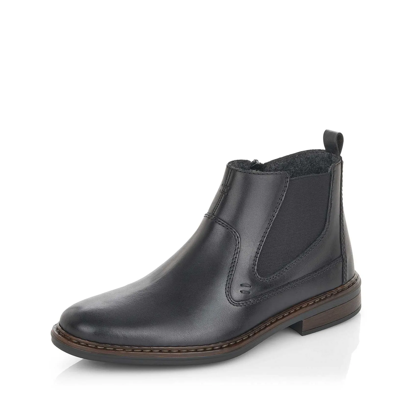 Rieker Boots-Men'S Chelsea Boots Jet Black