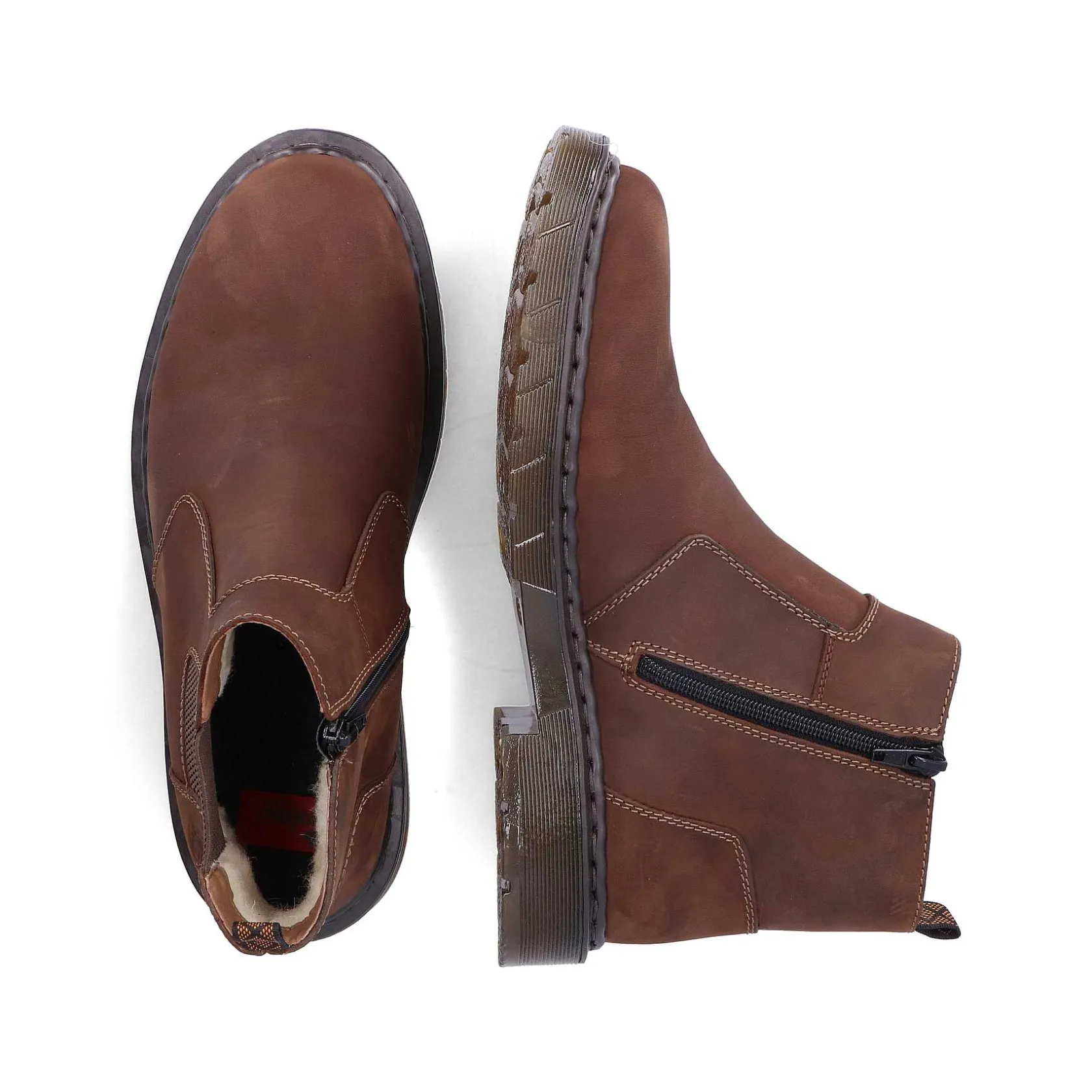 Rieker Boots-Men'S Chelsea Boots Nougat Brown