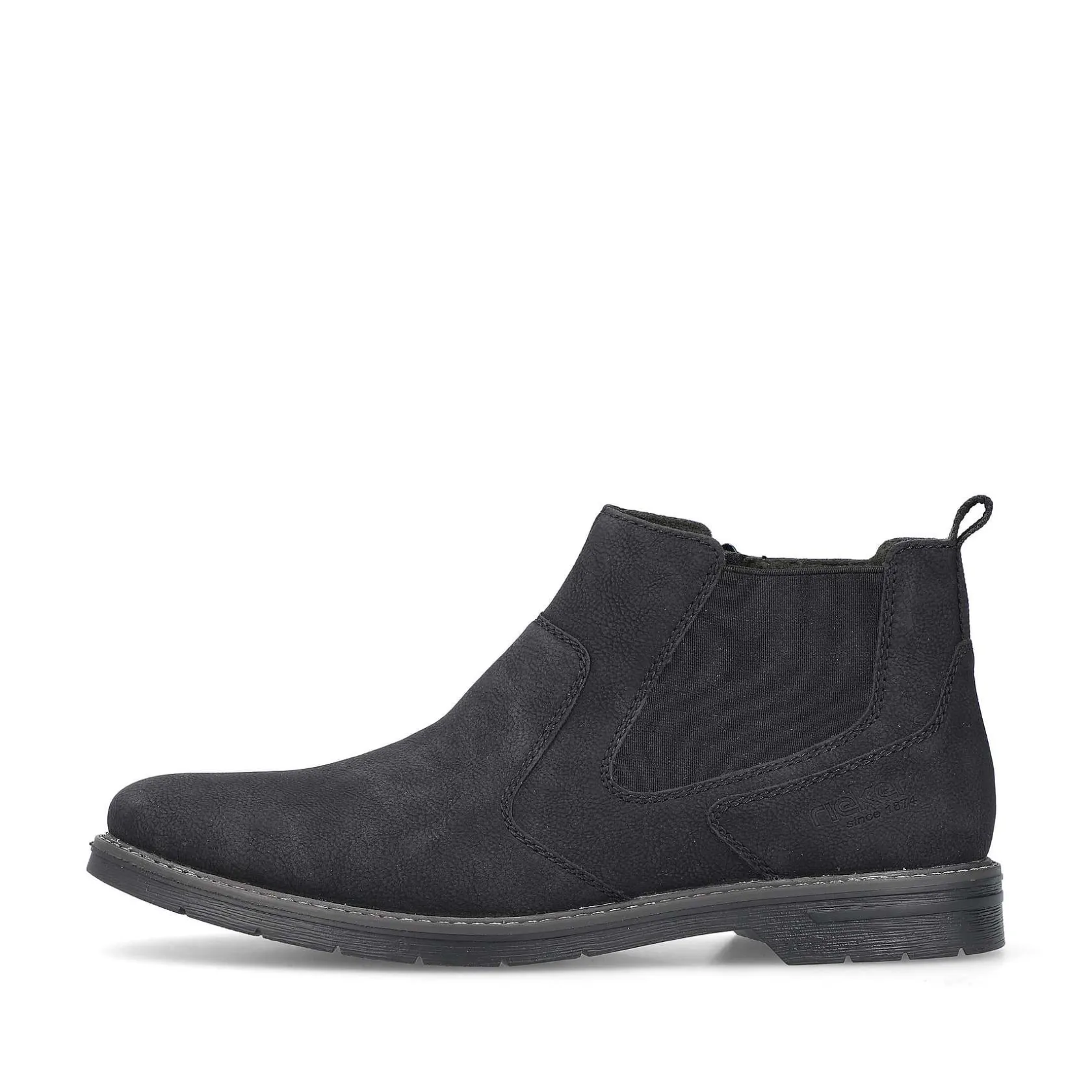 Rieker Boots-Men'S Chelsea Boots Jet Black