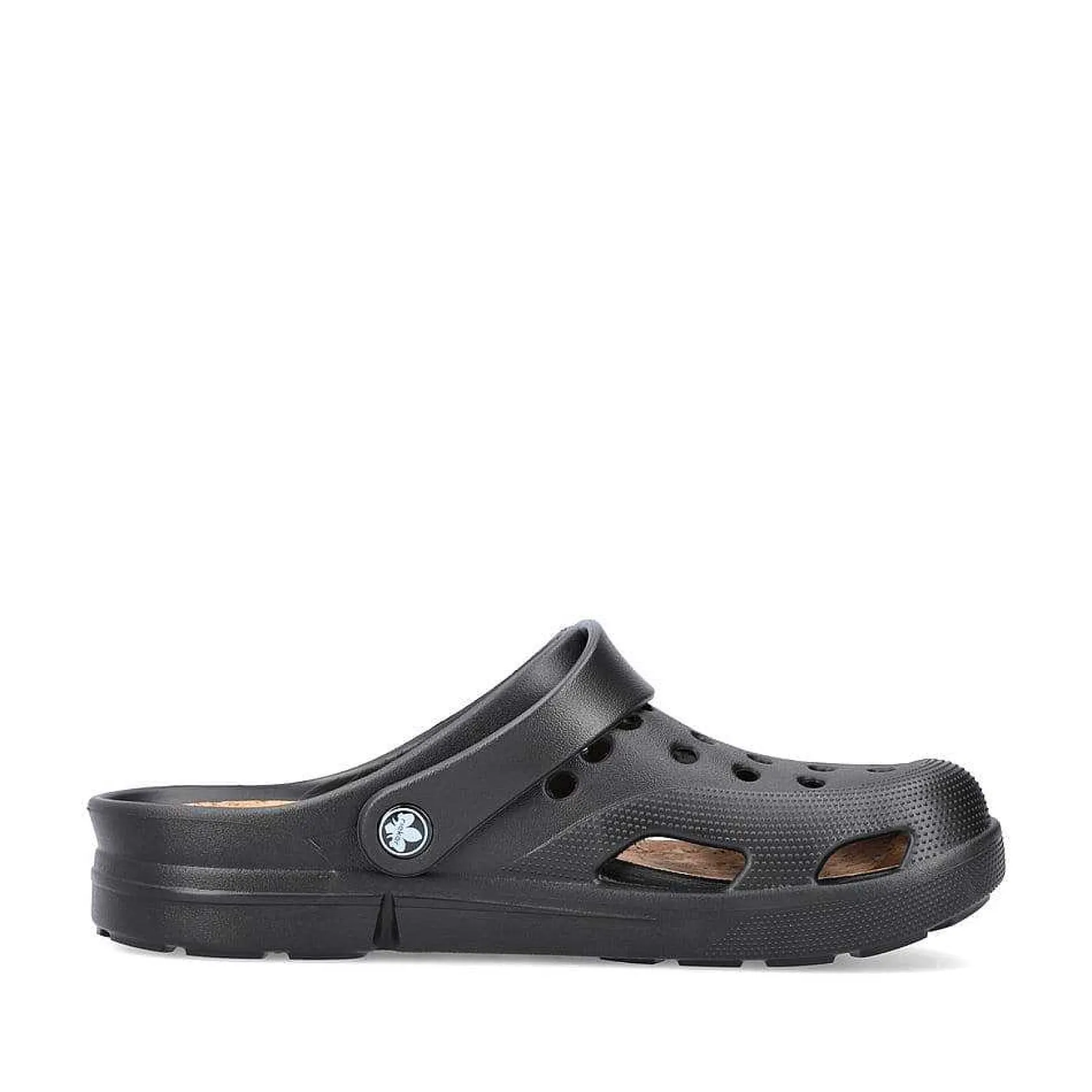 Rieker Mules & Slippers-Men'S Clogs Glossy Black