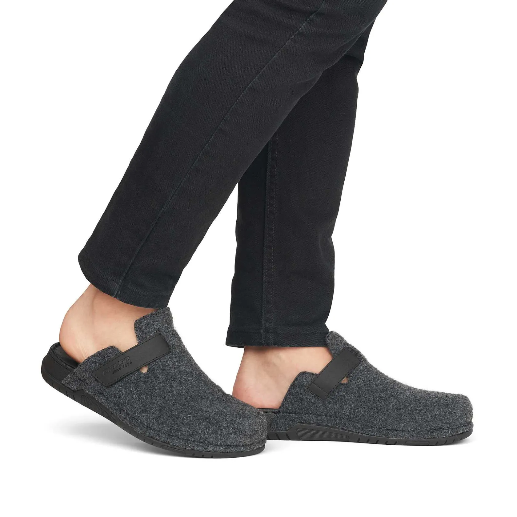 Rieker Mules & Slippers-Men'S Clogs Granite Grey