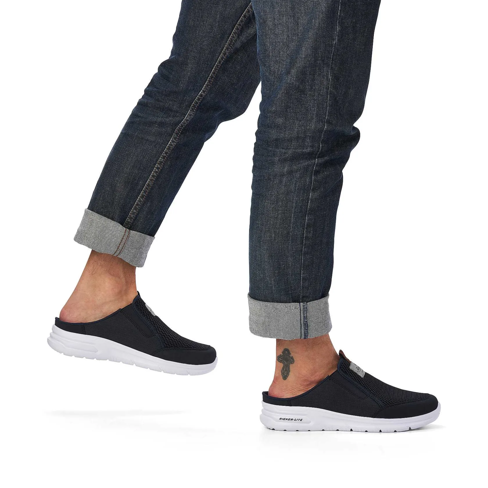 Rieker Mules & Slippers-Men'S Clogs Navy Blue