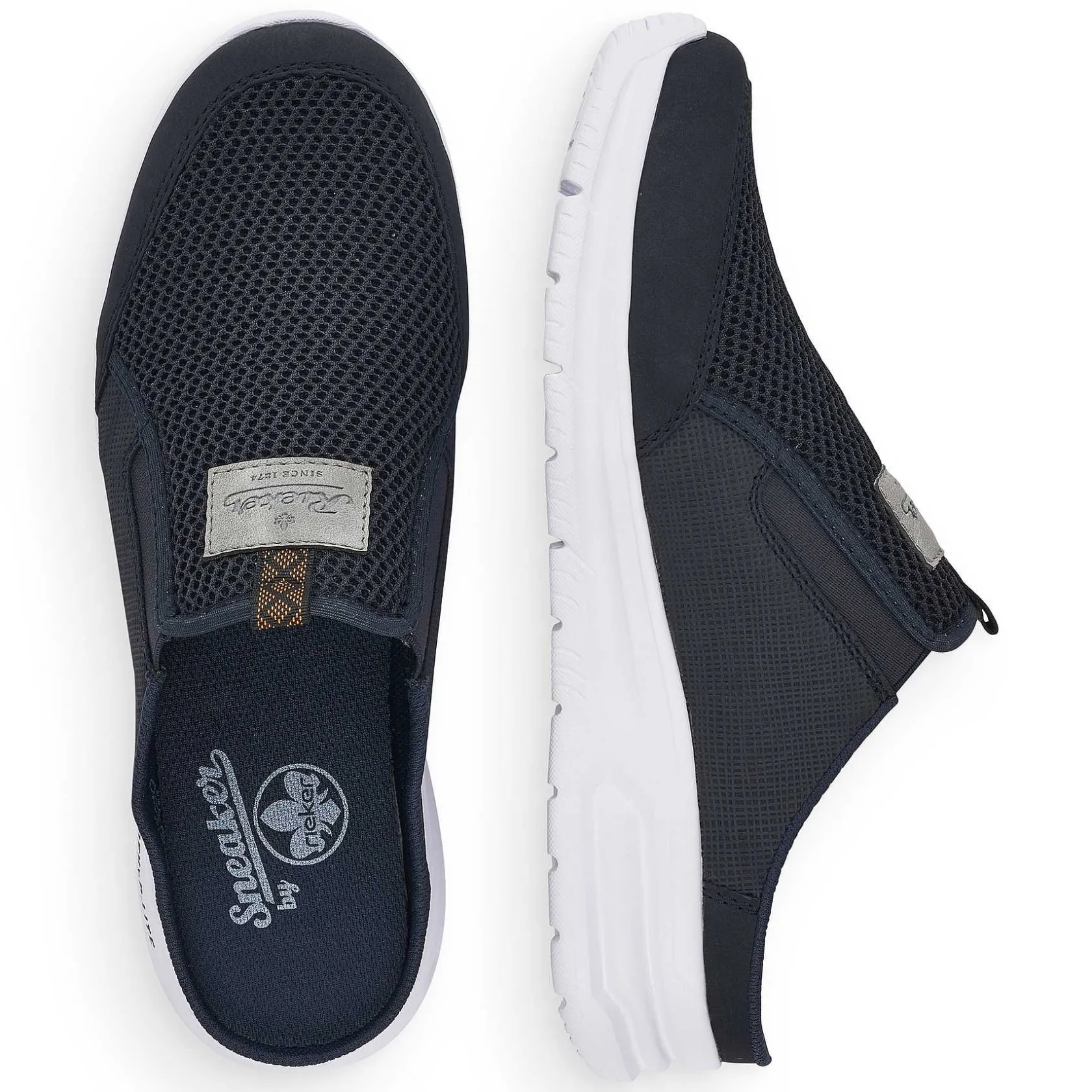 Rieker Mules & Slippers-Men'S Clogs Navy Blue