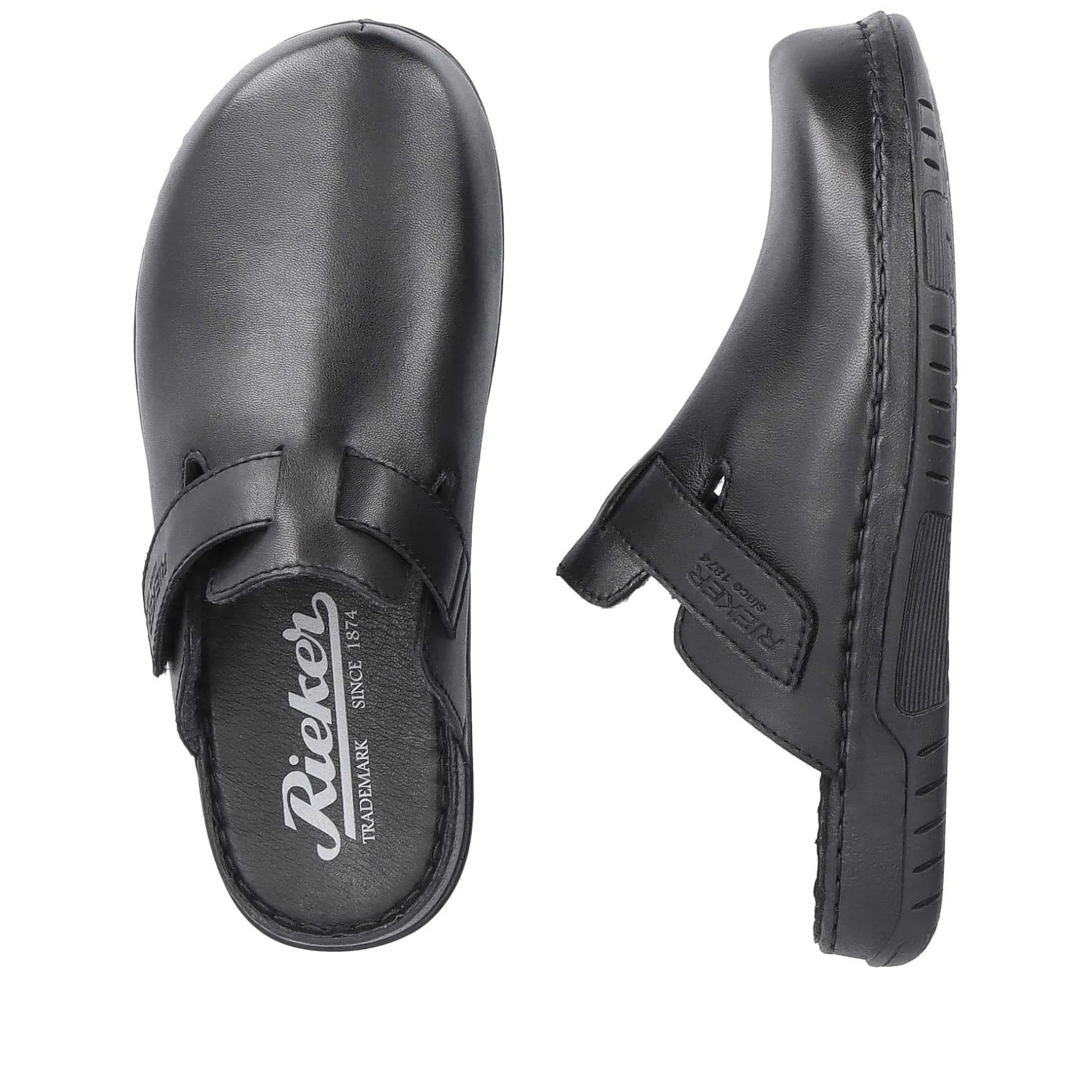 Rieker Mules & Slippers-Men'S Clogs Night Black