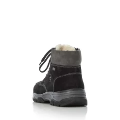 Rieker Boots-Men'S Corded Boots Deep Black