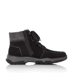 Rieker Boots-Men'S Corded Boots Deep Black