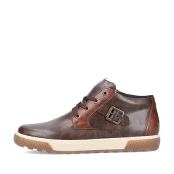 Rieker Boots-Men'S Corded Boots Coffee Brown