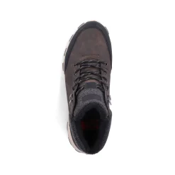 Rieker Boots-Men'S Corded Boots Coffee Brown