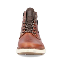 Rieker Boots-Men'S Corded Boots Caramel Brown