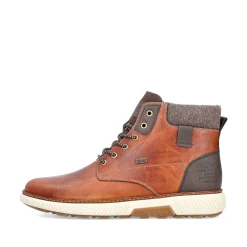 Rieker Boots-Men'S Corded Boots Caramel Brown