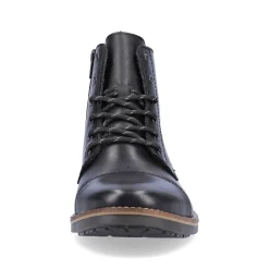 Rieker Boots-Men'S Corded Boots Graphite Black