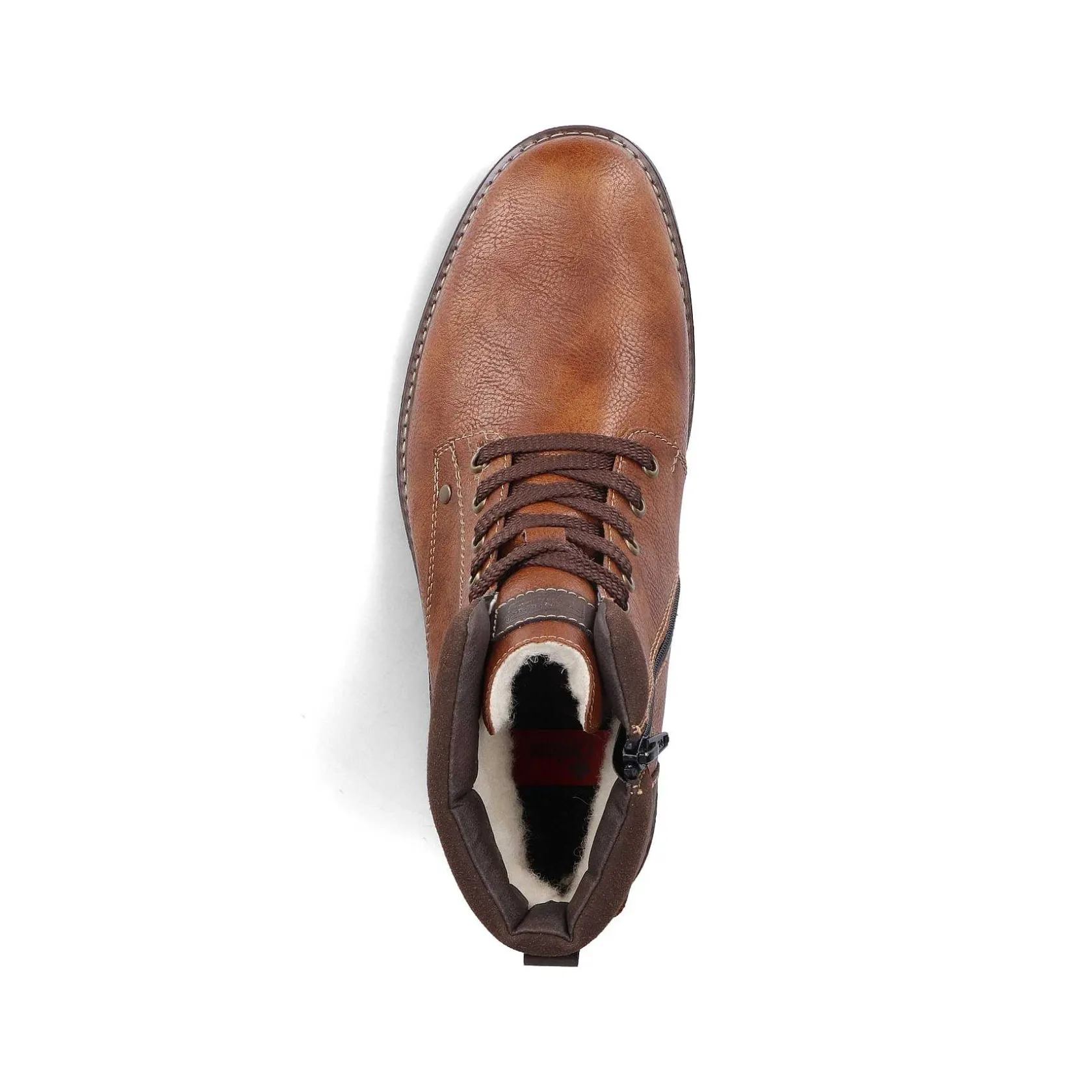 Rieker Boots-Men'S Corded Boots Caramel Brown