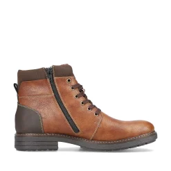 Rieker Boots-Men'S Corded Boots Caramel Brown