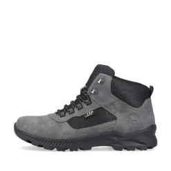 Rieker Boots-Men'S Corded Boots Granite Gray