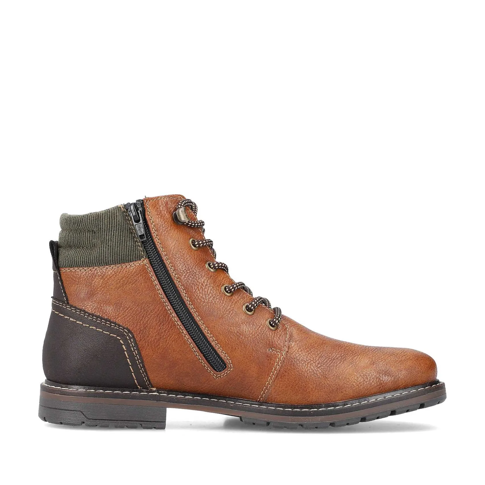 Rieker Boots-Men'S Corded Boots Light Brown