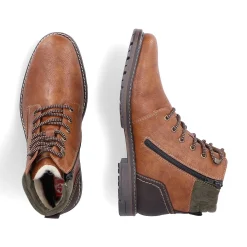 Rieker Boots-Men'S Corded Boots Light Brown