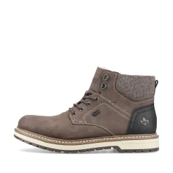 Rieker Boots-Men'S Corded Boots Tobacco Brown