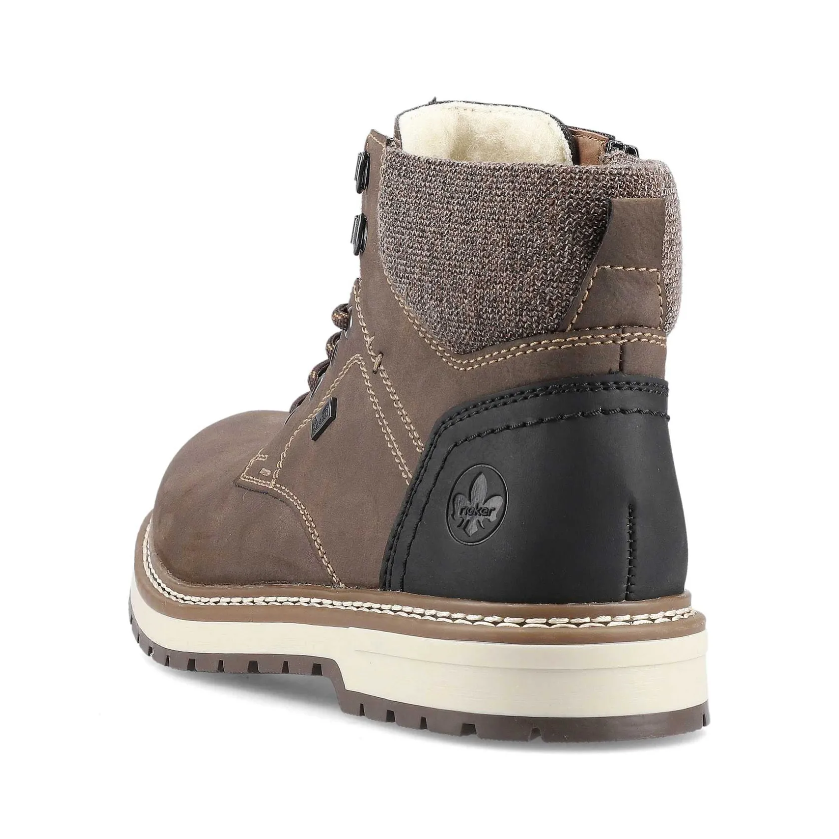 Rieker Boots-Men'S Corded Boots Tobacco Brown